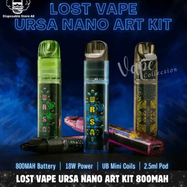 Lost Vape Ursa Nano Art Kit 800mAh In Dubai – Buy Now
