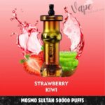 Mosmo Sultan 50000 Puffs DTL 0.3 Nicotine Hookah Disposable Vape in Dubai, Strawberry Kiwi