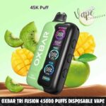 OXBAR TRI Fusion 45000 Puffs Disposable Vape 50mg Nicotine in Dubai, Aple Mango Kiwi