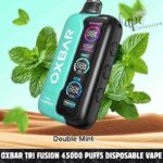 OXBAR TRI Fusion 45000 Puffs Disposable Vape 50mg Nicotine in Dubai, Double Mint