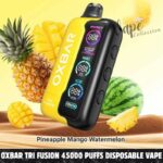 OXBAR TRI Fusion 45000 Puffs Disposable Vape 50mg Nicotine in Dubai, Pineapple Mango Watermelon