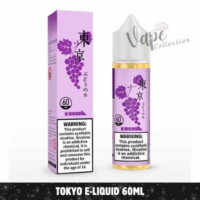Tokyo E-liquid 60ml 0mg Nicotine In Dubai