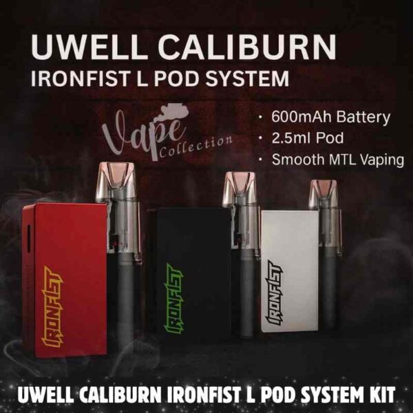 UWELL Caliburn Ironfist L Pod System Kit in Dubai