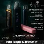 Uwell Caliburn G4 Pro Vape Kit 1800mAh 35W In Dubai
