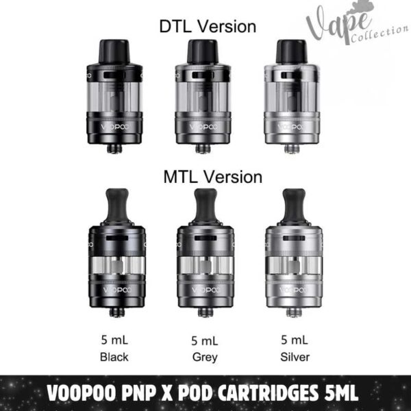 VOOPOO PnP X Pod Cartridges 5ml In Dubai