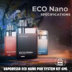Vaporesso ECO Nano Pod System Kit 6ml In UAE