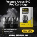 Voopoo Argus E40 Pod Cartridge 2pcs Pack in Dubai