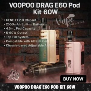 Voopoo DRAG E60 Pod Kit 60W In Dubai