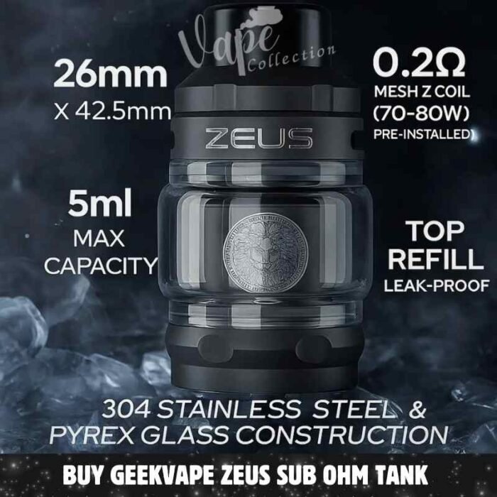 Buy Geekvape Zeus Sub Ohm Tank In Dubai