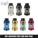 Buy Geekvape Zeus Sub Ohm Tank In Dubai