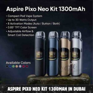 Aspire Pixo Neo Kit 1300mAh In Dubai – Buy Now