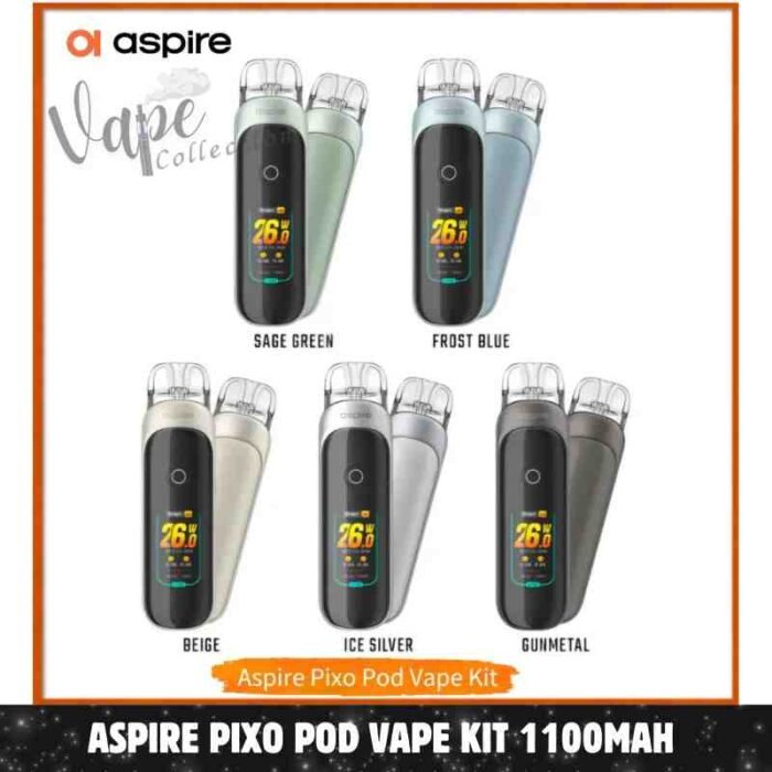 Aspire Pixo Pod Vape Kit 1100mAh In UAE – Buy Now