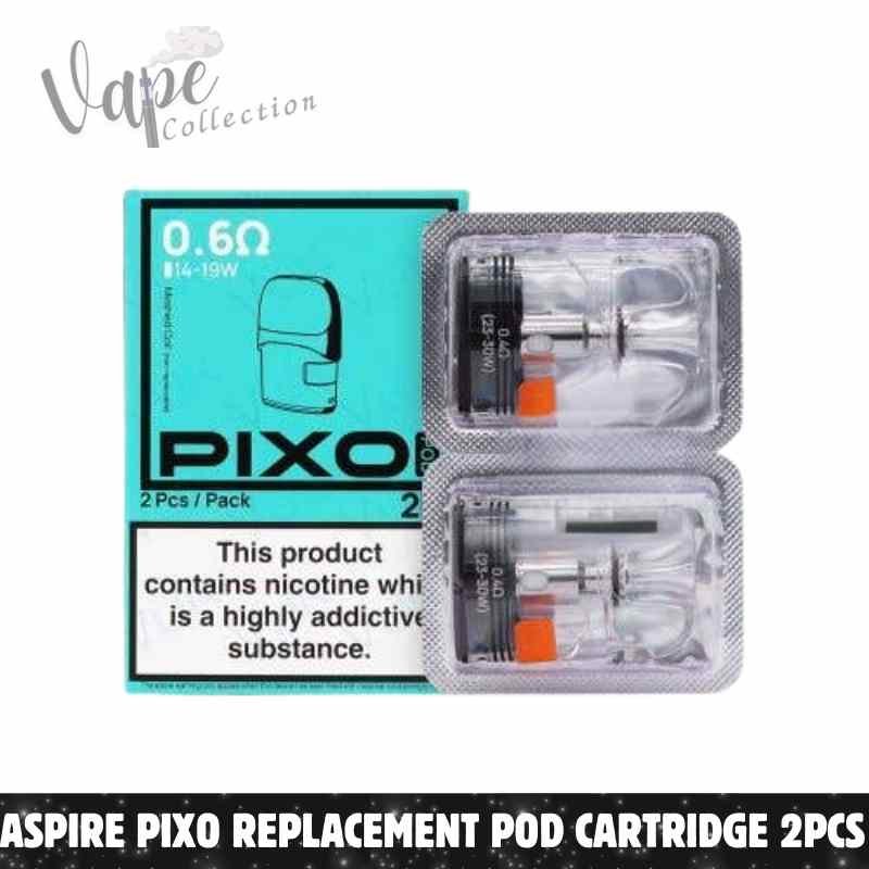 Aspire Pixo Replacement Pod Cartridge 2pcs In UAE – Buy Now (3) Aspire Pixo Replacement Pod Cartridge 2pcs In UAE – Buy Now