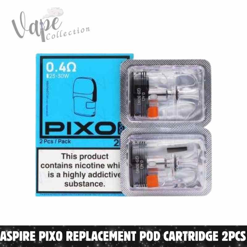 Aspire Pixo Replacement Pod Cartridge 2pcs In UAE – Buy Now (4) Aspire Pixo Replacement Pod Cartridge 2pcs In UAE – Buy Now