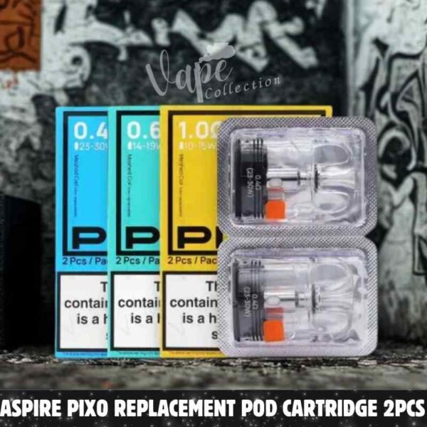 Aspire Pixo Replacement Pod Cartridge 2pcs In UAE – Buy Now