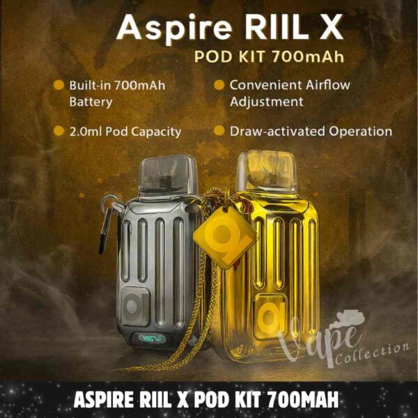 Aspire Riil X Pod Kit 700mAh In UAE – Buy Now