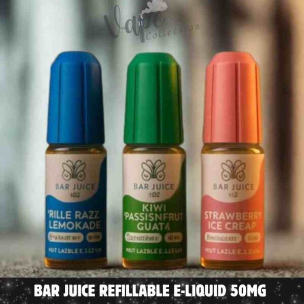 Bar Juice Refillable E-Liquid 50mg Nicotine(UK Brand) in Dubai - Buy Now