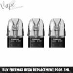 Buy FreeMax Rexa Replacement Pods 3ml In Dubai