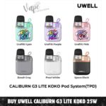 Buy Uwell Caliburn G3 Lite Koko 25W In Dubai