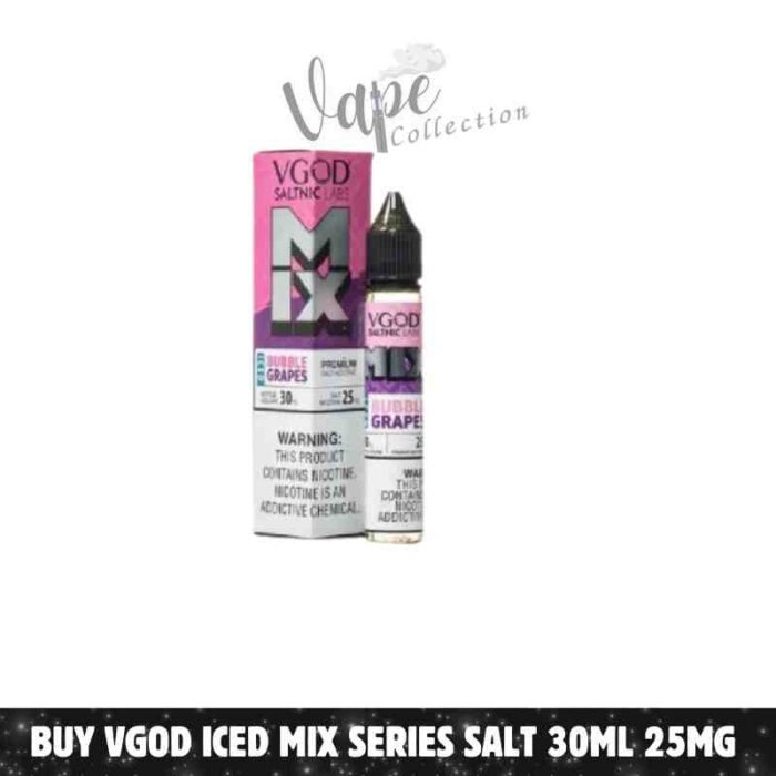 Buy VGOD Iced Mix Series Salt 30ml 25MG And 50MG In Dubai