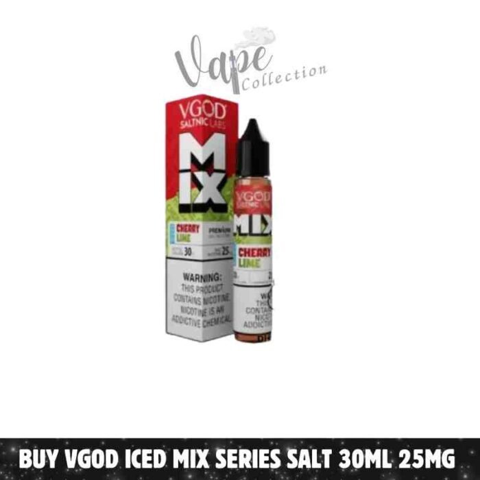 Buy VGOD Iced Mix Series Salt 30ml 25MG And 50MG In Dubai