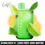 ELFBAR Raya D1 13000 Puffs 50MG Nicotine Disposable Vape In UAE – Buy Now