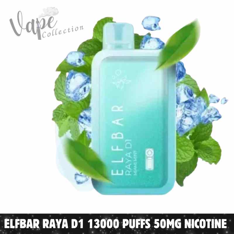 ELFBAR Raya D1 13000 Puffs 50MG Nicotine Disposable Vape In UAE – Buy Now