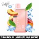 ELFBAR Raya D1 13000 Puffs 50MG Nicotine Disposable Vape In UAE – Buy Now