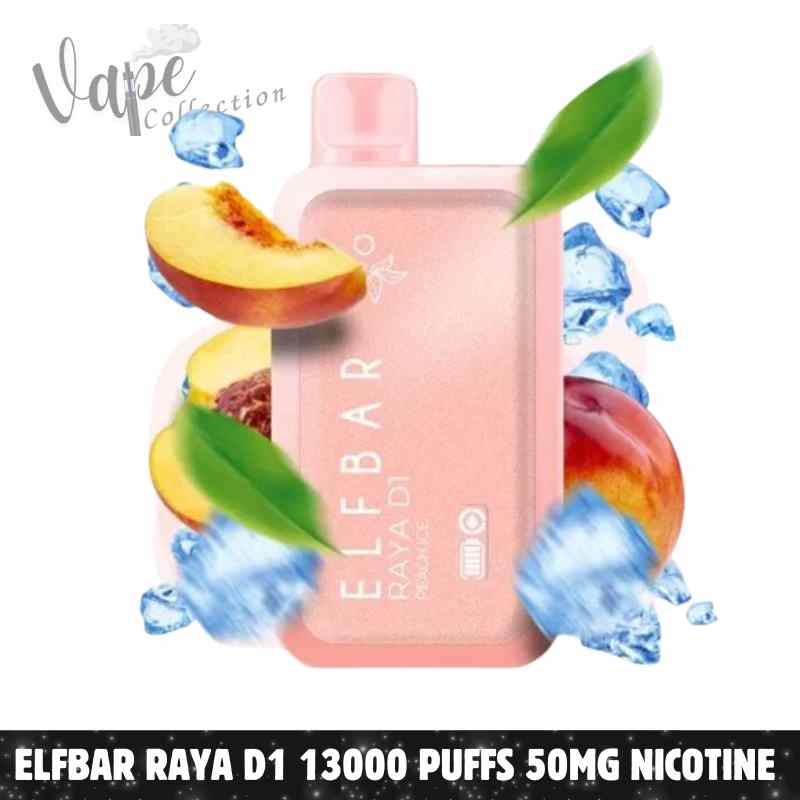ELFBAR Raya D1 13000 Puffs 50MG Nicotine Disposable Vape In UAE – Buy Now