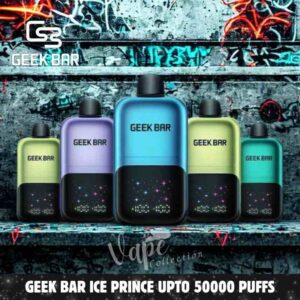 Geek Bar Ice Prince 50000 Puffs Disposable Vape in Dubai