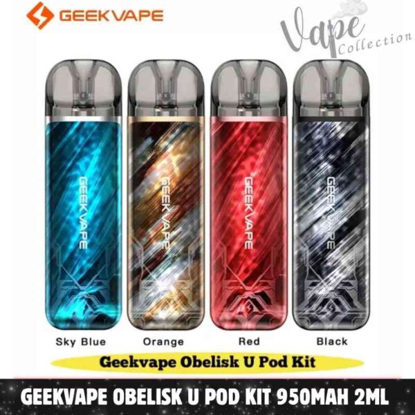 Geekvape Obelisk U Pod Kit 950mAh 2ml In UAE – Buy Now