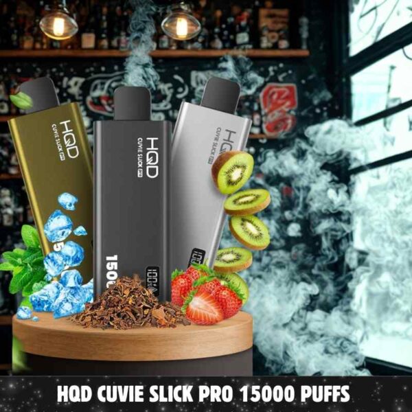 HQD Cuvie Slick Pro 15000 Puffs In the UAE - Buy Now