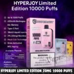 HYPERJOY Limited Edition 20MG 10000 Puffs Disposable Vape In UAE – Buy Now