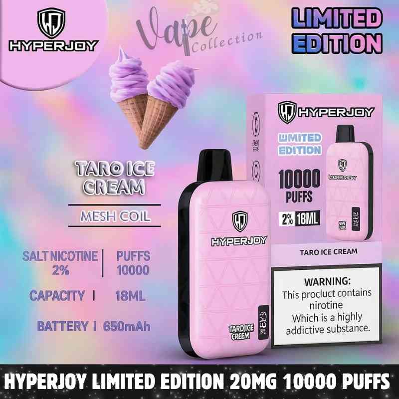 HYPERJOY Limited Edition 20MG 10000 Puffs Disposable Vape In UAE – Buy Now (2) HYPERJOY Limited Edition 20MG 10000 Puffs Disposable Vape In UAE – Buy Now
