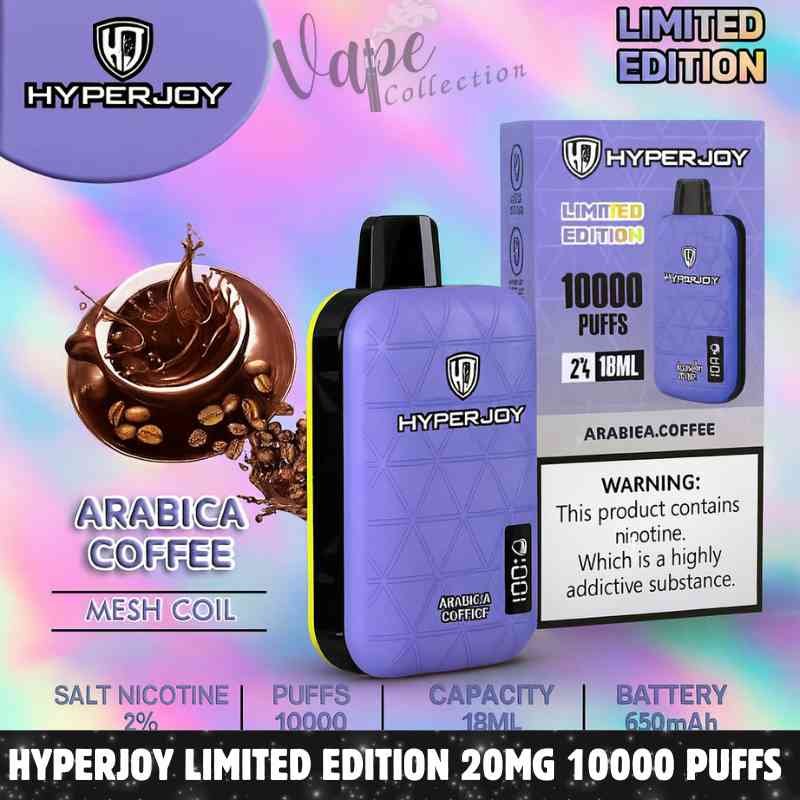 HYPERJOY Limited Edition 20MG 10000 Puffs Disposable Vape In UAE – Buy Now (3) HYPERJOY Limited Edition 20MG 10000 Puffs Disposable Vape In UAE – Buy Now