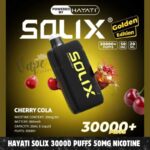 Hayati Solix 30000 Puffs 50MG Nicotine Disposable Vape – Buy Now