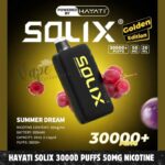 Hayati Solix 30000 Puffs 50MG Nicotine Disposable Vape – Buy Now