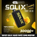 Hayati Solix 30000 Puffs 50MG Nicotine Disposable Vape – Buy Now