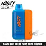 Nasty Bolt 50000 Puffs 50MG Nicotine Disposable Vape – Buy Now