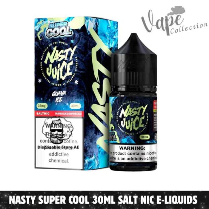 Nasty-Super-Cool-30ml-Salt-Nic-E-liquids-Guava-Ice-150x150