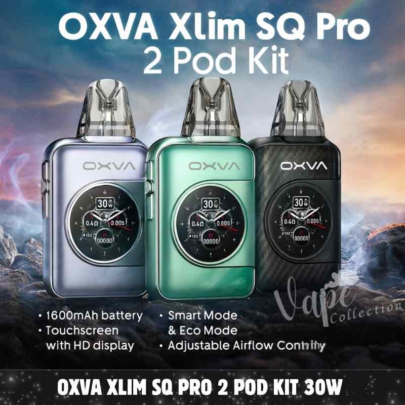 OXVA Xlim SQ Pro 2 Pod Kit 30W In UAE – Buy Now OXVA Xlim SQ Pro 2 Pod Kit 30W In UAE – Buy Now