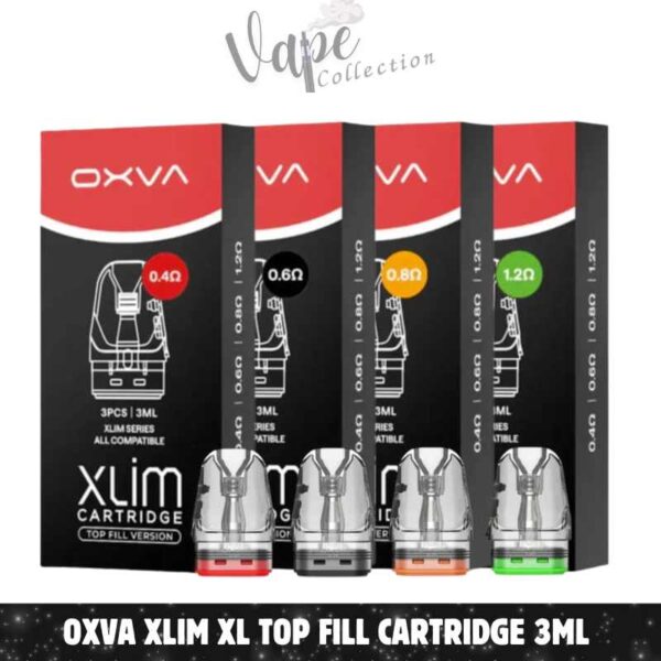 OXVA Xlim XL Top Fill Cartridge 3ml In UAE - Buy Now