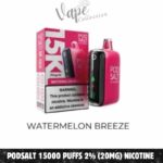 Podsalt-15000-Puffs-2-Nicotine-Disposable-Watermelon-Breeze