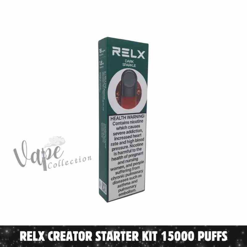 RELX POD PRO 2PCS Price in Dubai DARK SPARKLE RELX POD PRO 2PCS Price in Dubai DARK SPARKLE