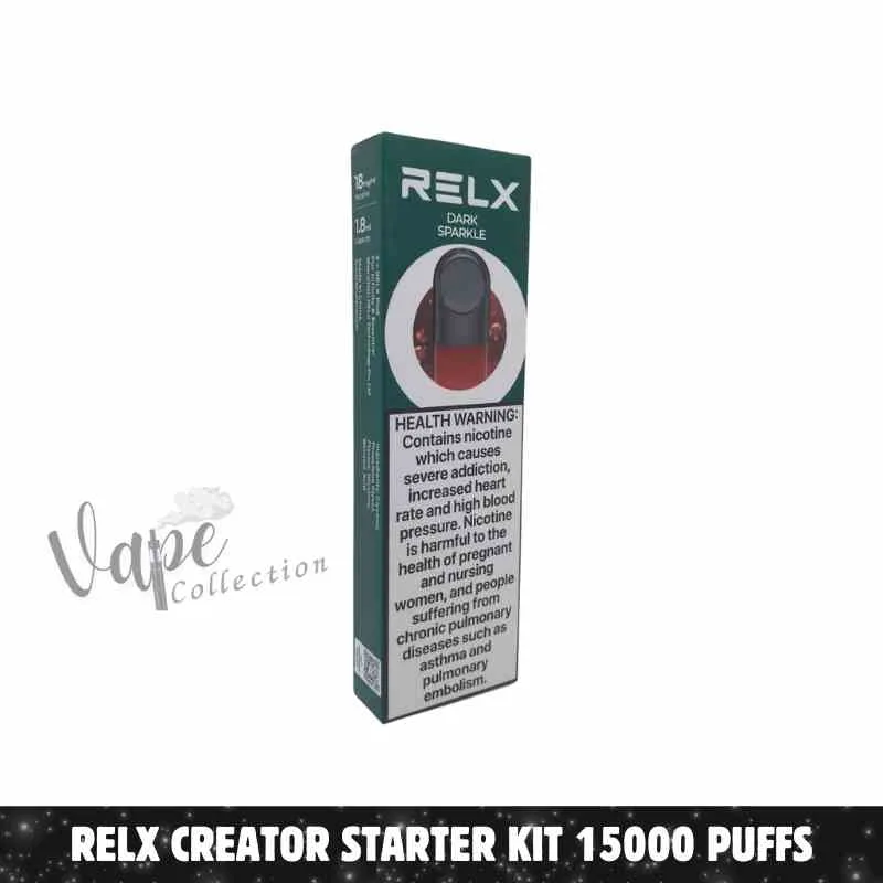 RELX POD PRO 2PCS Price in Dubai DARK SPARKLE
