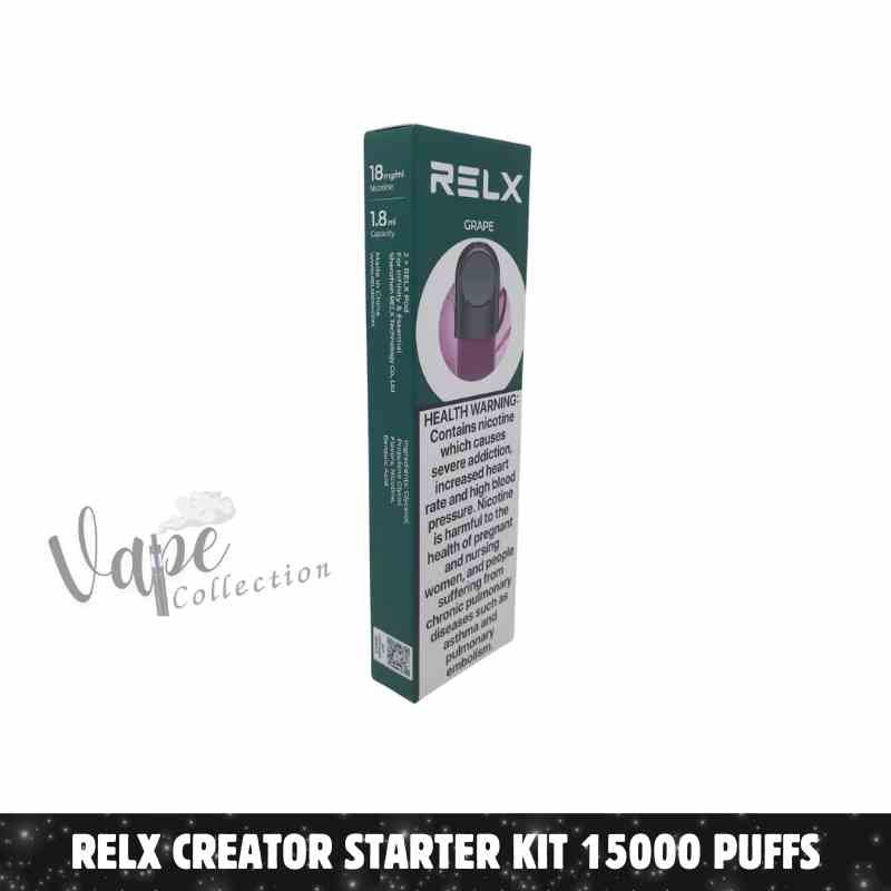 RELX POD PRO 2PCS Price in Dubai GRAPE RELX POD PRO 2PCS Price in Dubai GRAPE