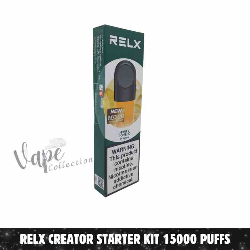 RELX POD PRO 2PCS Price in Dubai HONEY POMELO RELX POD PRO 2PCS Price in Dubai HONEY POMELO
