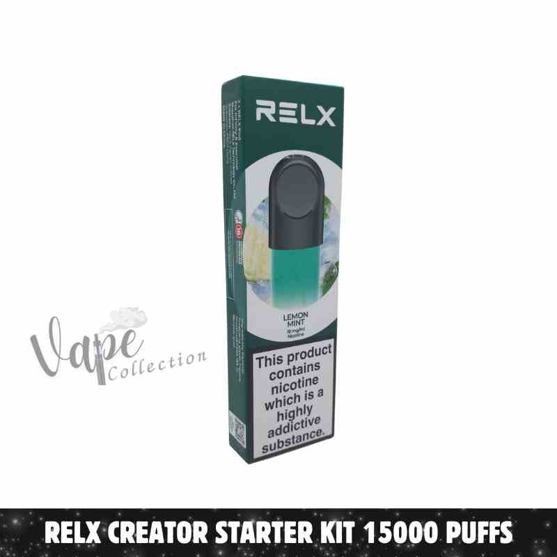 RELX POD PRO 2PCS Price in Dubai LEMON MINT RELX POD PRO 2PCS Price in Dubai LEMON MINT
