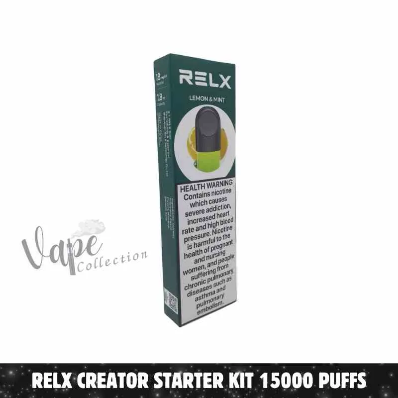 RELX POD PRO 2PCS Price in Dubai LEMON & MINT