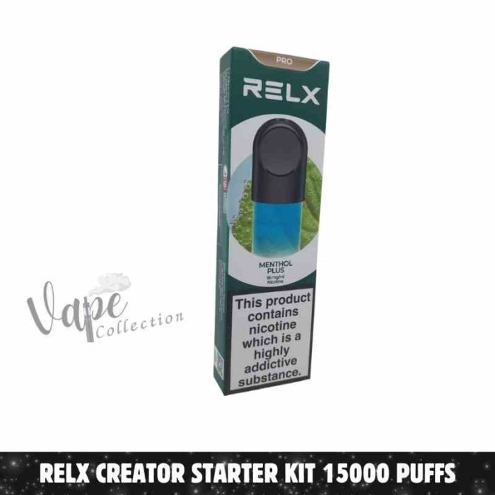 RELX POD PRO 2PCS Price in Dubai MENTHOL PLUS